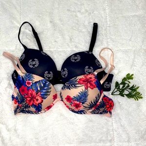 2 bombshell bras